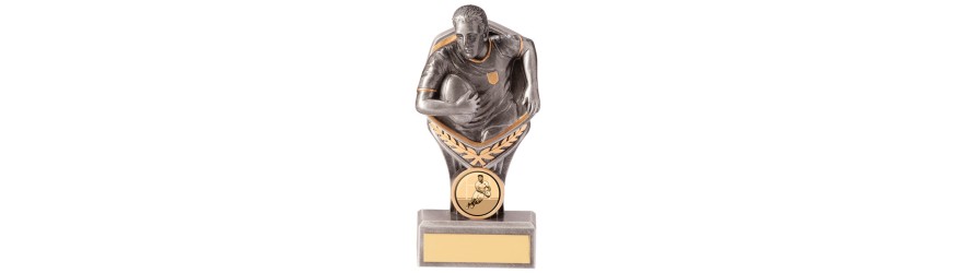 FALCON RUGBY AWARD - 4 SIZES - 14CM TO 24CM FALCON RUGBY AWARD - 4 SIZES - 14CM TO 24CM